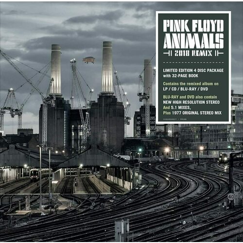 Виниловая пластинка Pink Floyd – Animals (2018 Remix) (LP+CD+DVD+BR) pink floyd the early years 1965–1972 10 cd 9 dvd 8 blu ray 5 lp