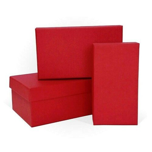 Коробка подарочная тисненая бумага Лен, 150x95x60 мм, красная коробка case подарочная красная