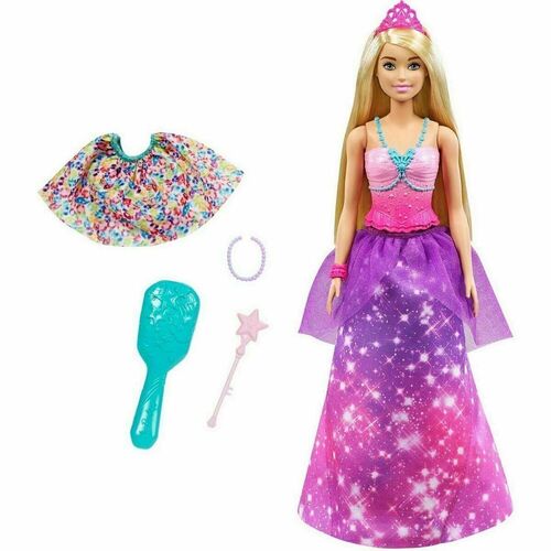 Кукла Barbie Дримтопия 2-в-1, Принцесса кукла mattel barbie принцесса дримтопия dmm06
