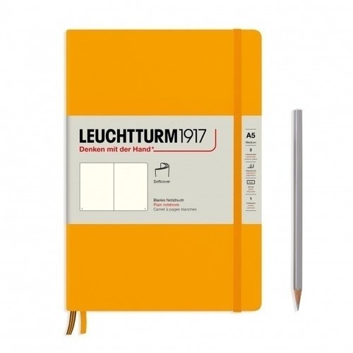 

Блокнот Leuchtturm Rising Colours, 61 лист, без линовки, восходящее солнце, А5