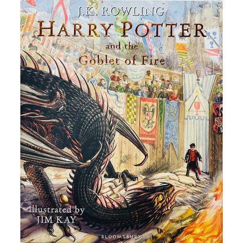 J.K. Rowling. Harry Potter and the Goblet of Fire harry potter and the goblet of fire – illustrated edition hardback
