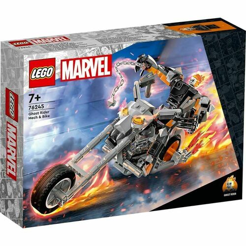 Конструктор LEGO Super Heroes 76245 Призрачный гонщик: мех и мотоцикл