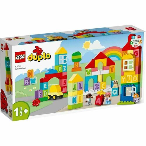 Конструктор LEGO Duplo 10935 Алфавитный город игрушки для ванны lego duplo 10964 лего дупло приключения в ванной красная панда на плоту