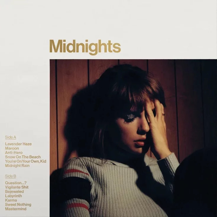 Taylor Swift - Midnights (Mahogany Marbled) LP