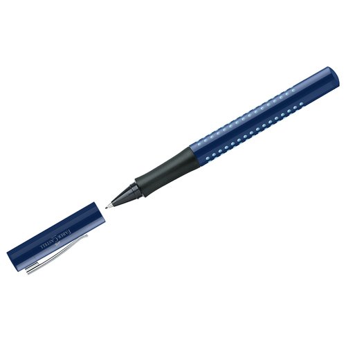 цена Ручка капиллярная Faber-Castell Grip 2010 синие чернила, светло-голубой корпус