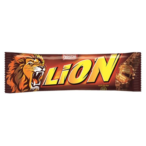 батончик nestle lion white 42 г Батончик в темном шоколаде Nestle Lion, 42 г