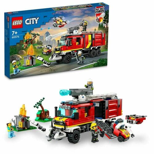 Конструктор LEGO City 60374 Пожарная машина lego city пожарная часть и пожарная машина 60375