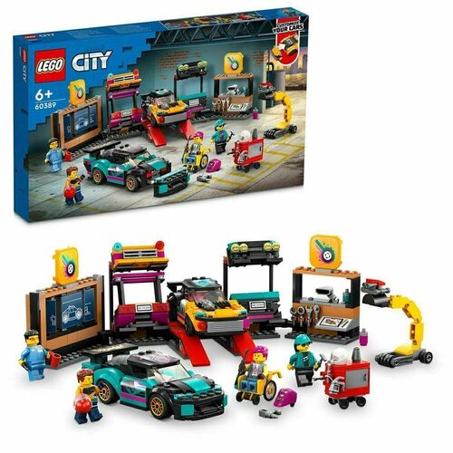 Конструктор LEGO City 60389 Гараж на заказ конструктор lego city 4207 городской гараж