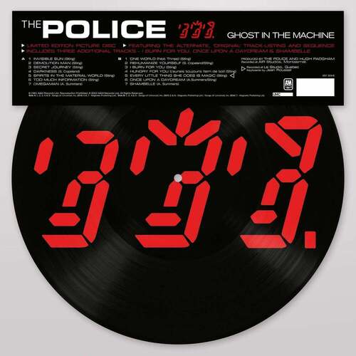 Виниловая пластинка The Police - Ghost In The Machine LP police ghost in the machine half speed vinyl lp