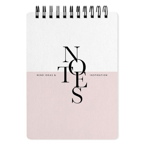 цена Блокнот Be Smart Notes, в клетку, 100 листов, 10,2 х 14,2 см, розовый