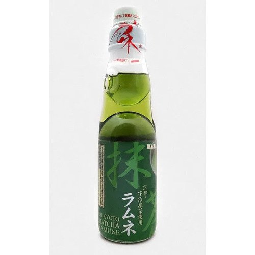 цена Лимонад Ramune зеленый чай Hatakosen, 200 мл