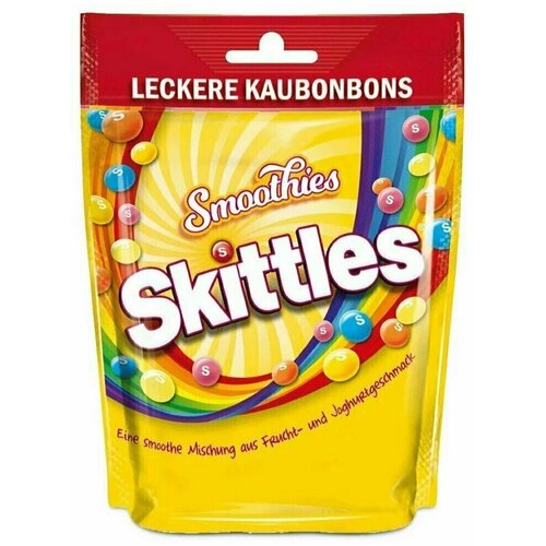 Драже Skittles Smoothies, 160 г конфеты жевательные skittles фрукты 38 г