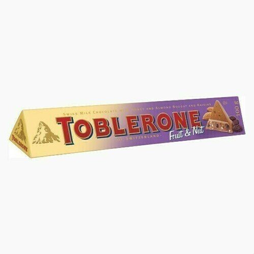 цена Шоколад Toblerone Fruit Nut, 100г