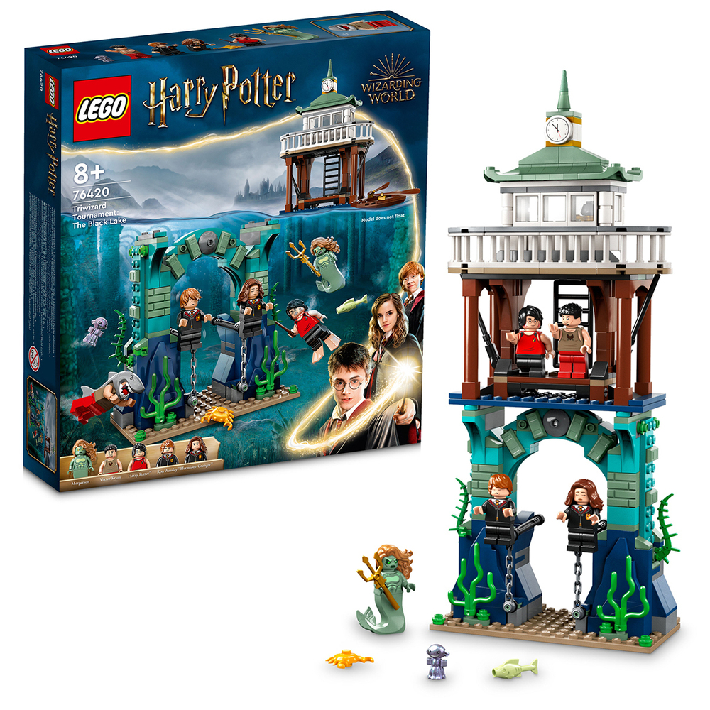 Конструктор LEGO Harry Potter 76420 Турнир трех волшебников: Черное Озеро  LEGO – купить по цене 6352 руб. в интернет-магазине Республика, 1368093.