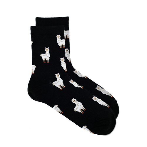 Носки Krumpy Socks Loty Белая Лама 340₽