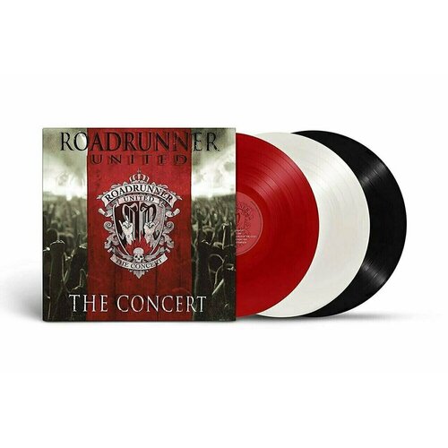 цена Виниловая пластинка Roadrunner United – The Concert (Coloured) 3LP