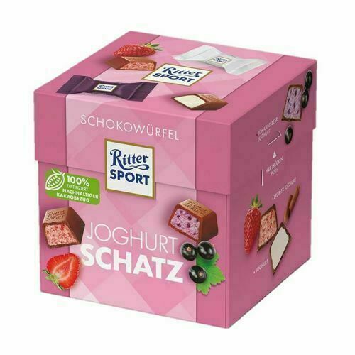Конфеты шоколадные Ritter Sport Choco Box Yogurt, 176 г