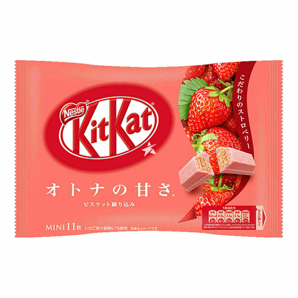 Kit Kat Mini Клубничный, 124,3 г
