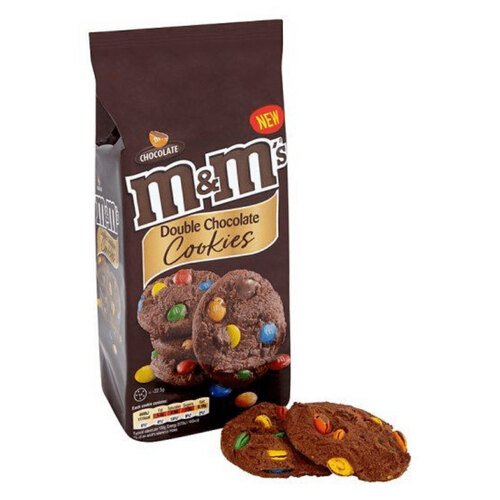 Печенье M&M's Double Chocolate Cookies, 180 г