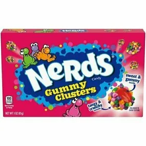 Драже Wonka Nerds Gummy Clusters, 85 г