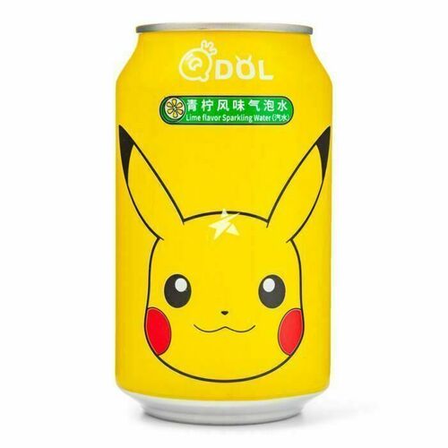 цена Газированный напиток QDol Pokemon со вкусом Лимона, 330 мл