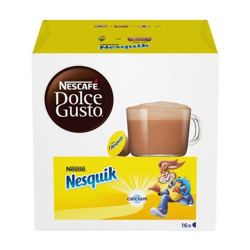 Капсулы Nescafe Dolce Gusto Nesquik, 256 г nescafe dolce gusto coffee capsules flat white 16 pcs 6 6 oz 187 2 g