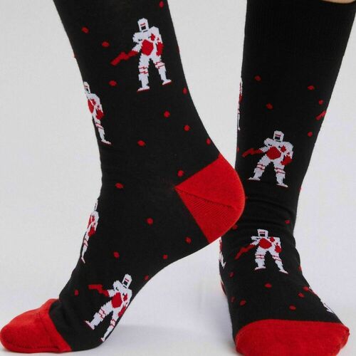 Носки St.Friday Socks Робокоп-железный лоб, 42-46 носки st friday socks робокоп железный лоб 38 41