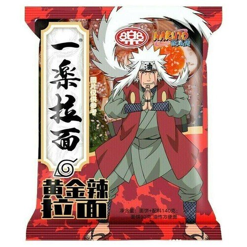 Лапша-рамен Naruto Джирайя со вкусом пряностей, 100 г
