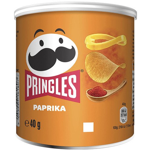 Чипсы Pringles Паприка, 40 г чипсы кокосовые naariyal паприка и чеснок 40 г