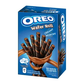 Вафельные трубочки Oreo Wafer Roll Chocolate, 54 г