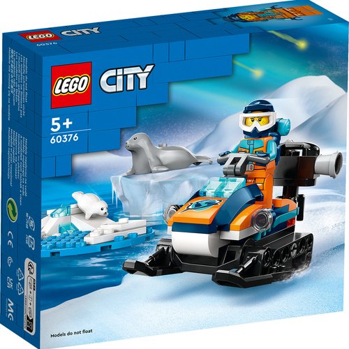 конструктор lego city 5002136 арктический набор 27 дет Конструктор LEGO City 60376 Арктический снегоход