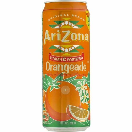 Напиток Arizona Orangeade with All Natural Flavors, 680 мл напиток arizona rx enegry herbal tonic 680 мл