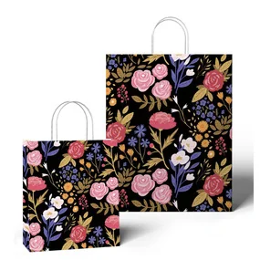 Подарочный пакет Bummagiya Пионы, 44 х 35 х 14 см