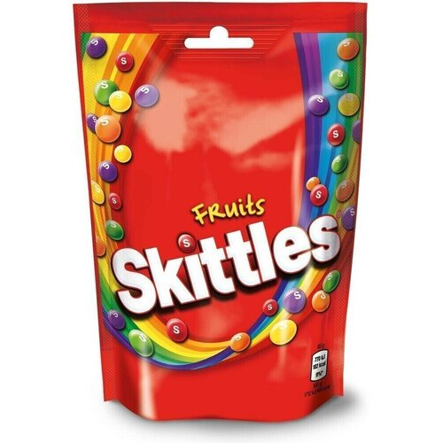 Драже Skittles Fruits, 152 г конфеты жевательные skittles фрукты 70 г