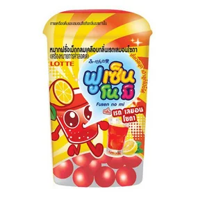 Жевательная резинка Lotte Fusen Лимонад, 15 гр