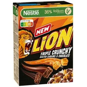 Сухой завтрак Nestle Lion Triple Crunchy, 300 г