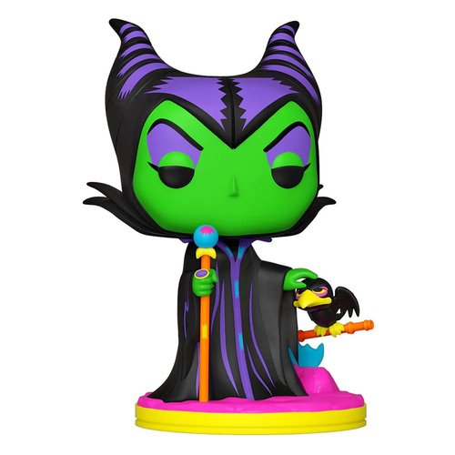 Фигурка Funko Pop: Disney Villains. Maleficent (Blacklight) фигурка funko pop disney villains – maleficent on throne deluxe diamond glitter exclusive 9 5 см