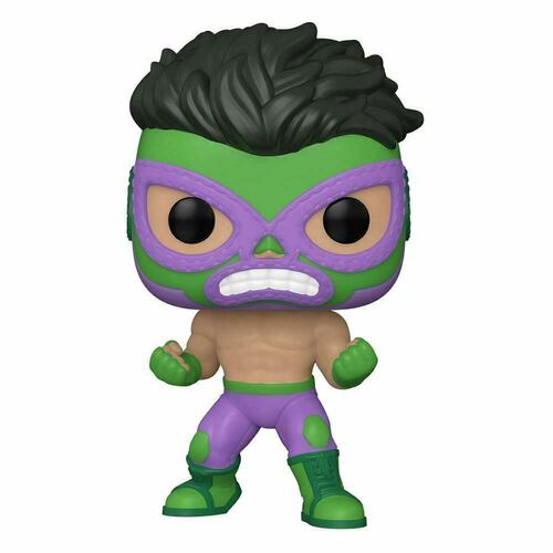 Фигурка Funko POP! Bobble Marvel Luchadores Hulk 53870 фигурка funko pop bobble avengers game hulk