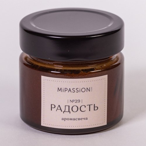 Свеча парфюмированная в банке MiPASSiON Радость, 100 мл