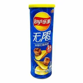 Чипcы Lay's Finger Licking Braised Pork flavor, 90 г