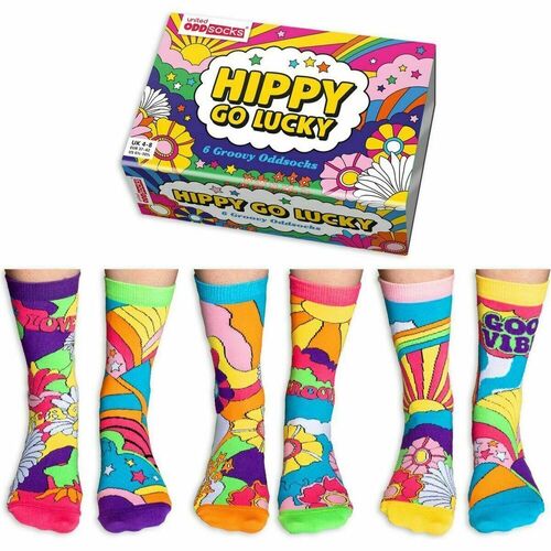 Носки Hippy Go Lucky, 3 пары, размер 37-42
