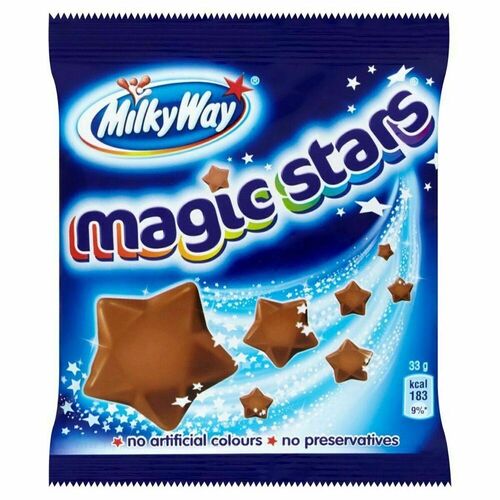Конфеты Milky Way Magic Stars, 33 г шоколадные конфеты а коркунов ассорти из темного и молочного шоколада 256 г