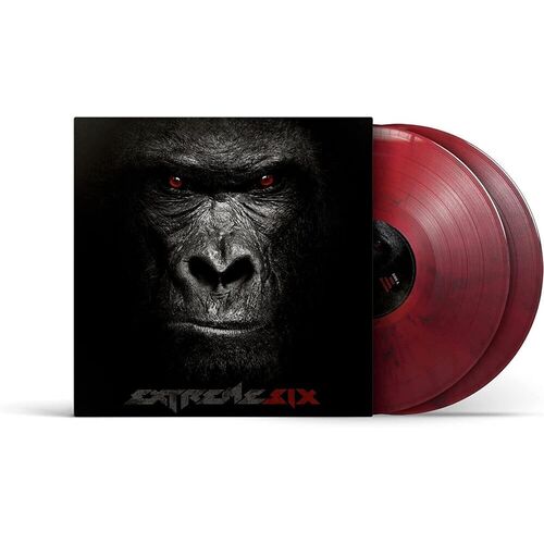рок ear music extreme six limited edition 180 gram red Виниловая пластинка Extreme - Six (Red/black marble) 2LP