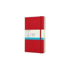 Блокнот Moleskine Classsic Large пунктир, 240 страниц, 13 х 21 см, твердая обложка, красный