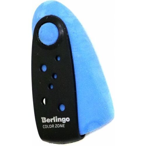 Ластик Berlingo Color Zone прямоугольныйовальный термопластичная резина пластиковый футляр 6 х 24 х 15 см 110₽