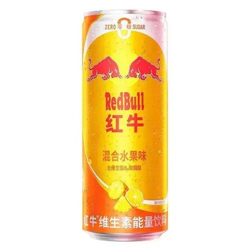 энергетический напиток red bull the red edition со вкусом арбуза 0 355 л Энергетический напиток Red Bull Фруктовый Микс, 325 мл