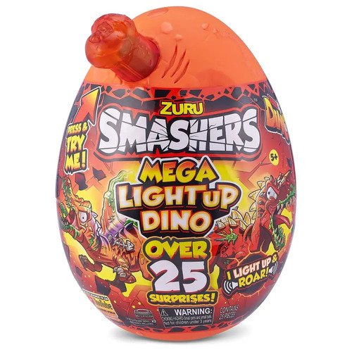 цена Игрушка-сюрприз Zuru Smashers Mega Light-UP Dino