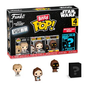Набор фигурок Funko Bitty POP: Star Wars - Luke Skywalker, 4 шт