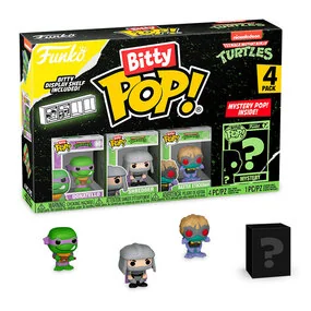Набор фигурок Funko Bitty POP: TMNT - Donatello, 4 шт