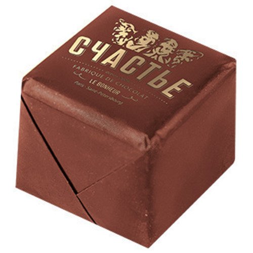 Конфета Счастье пралине с молотыми кофейными зернами в горьком шоколаде 369₽